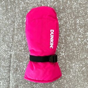 💖🍩 Official 2026 Dunkin' Donuts Pink “Iced Coffee” Mitten 🍩💖